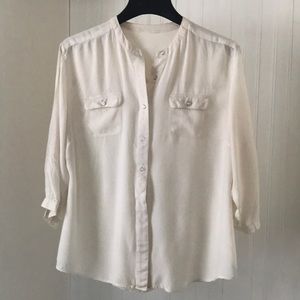 Cream Blouse